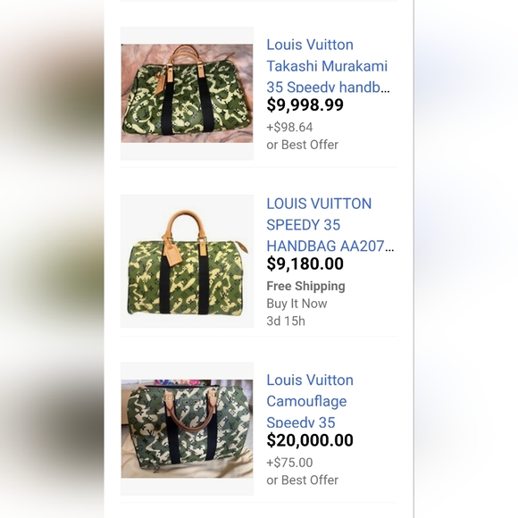 LOUIS VUITTON x Takashi Murakami Monogramouflage Speedy 35 Limited Edition 2008 - Picture 4 of 16